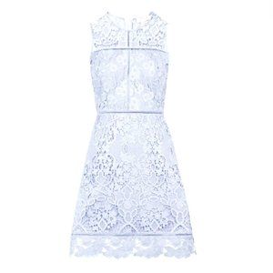 Beautiful Ted Baker lace dress in pale blue